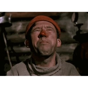 Soviet actor's squint