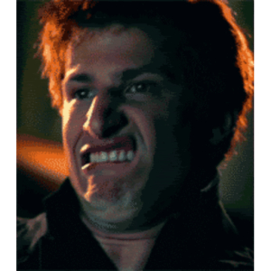 Weird face moment