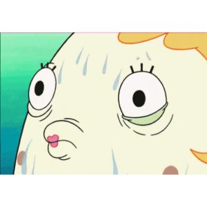 Mrs. Puff surprised face