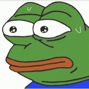 Pepe frog face