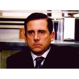 Michael Scott stare