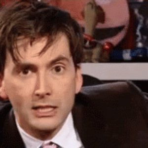 David Tennant surprised
