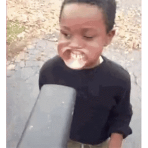 Blown away kid