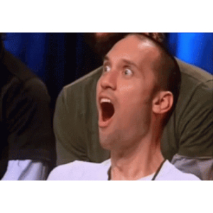 Mind-blown reaction