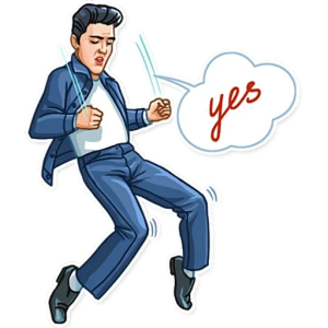 Dancing with a 'Yes!'