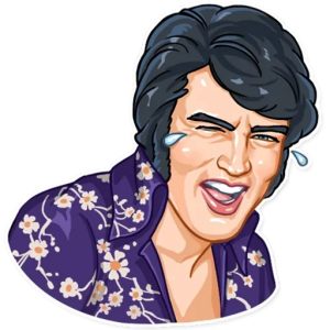 Laughing Elvis Vibes
