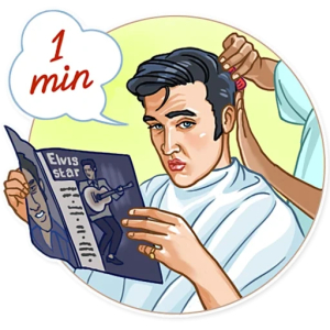Download 1 min Sticker (PNG) for WhatsApp