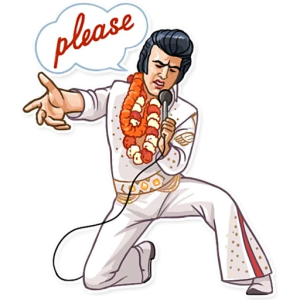 Elvis Presley 'Please' Moment