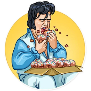 Elvis donut delight