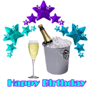 Birthday Champagne Celebration