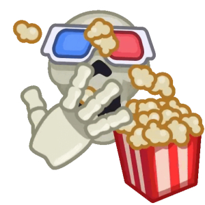 Skeleton movie night