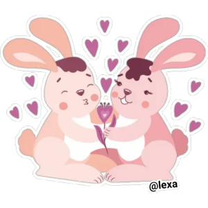 Bunny love fest