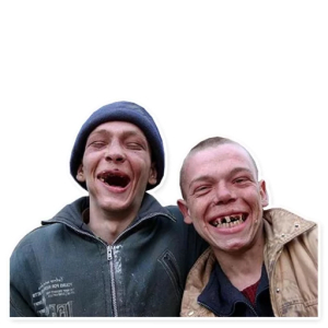Laughing with the bros
