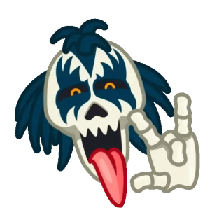 Rock on skeleton