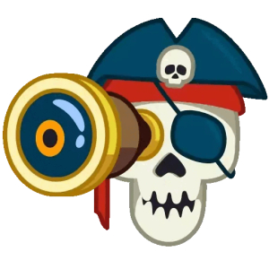 Pirate Skull Spyglass
