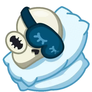 Sleepy skeleton