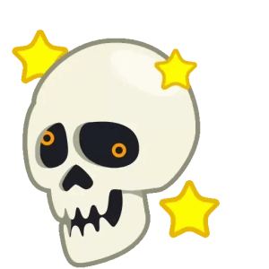 Dizzy skull