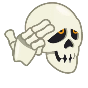 Blah Blah Skeleton
