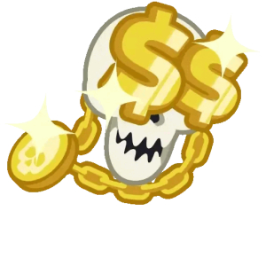 Money skull