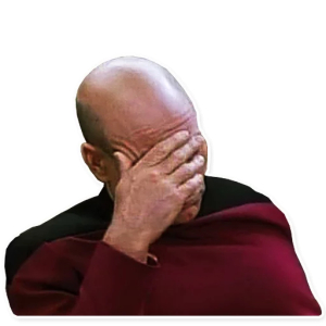 Captain Picard Facepalm
