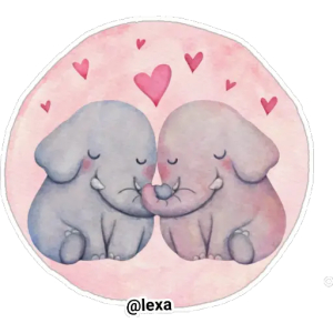 Elephant love