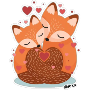 Fox cuddle time