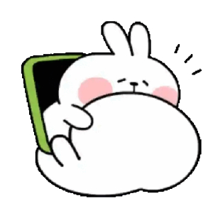 Hugging my phone tight