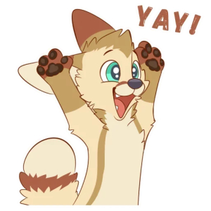 Puppy Troy says Yay