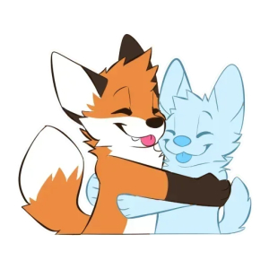 Fox Friends Hug