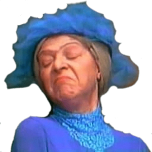 Unimpressed Doña Clotilde