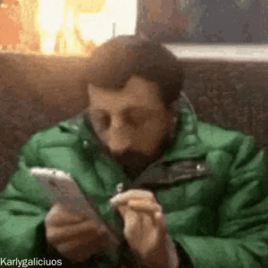 Distracted Phone Scrolling