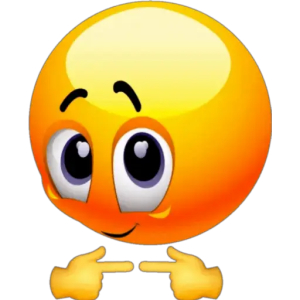 Nervous Emoji Pointing Fingers