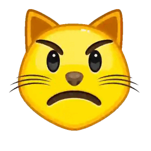 Angry Cat Emoji