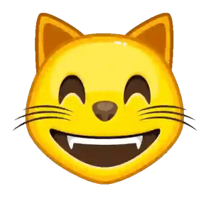Laughing Cat Emoji 2