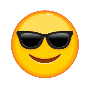 Cool sunglasses Emoji