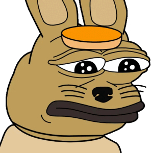 Sad Doge with Halo
