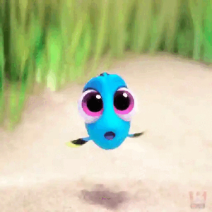 Dory Excited Baby Fish