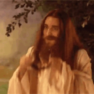 Confused Jesus Moment