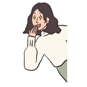 Girl Excited With Starry Eyes