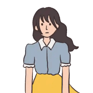 Lost in Thought Anime Girl