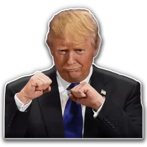 Donald Trump Ready to fight stance