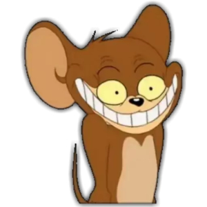 Jerry's mischievous grin