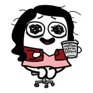Extra strong coffee enthusiasm
