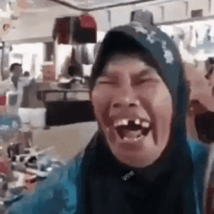 When the joke is too good