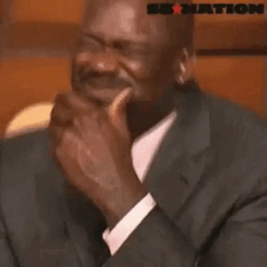Michael Jordan That Laughing Moment