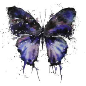 Ethereal Galaxy Butterfly