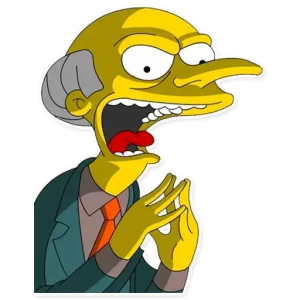 Mr. Burns Excellent scheming 