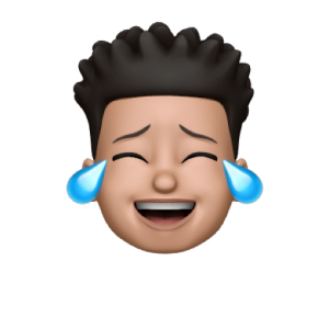 Laughing with Tears Emoji Face