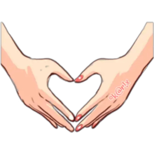Heart Hands Gesture