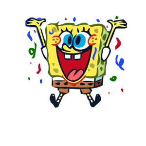 SpongeBob Celebrates